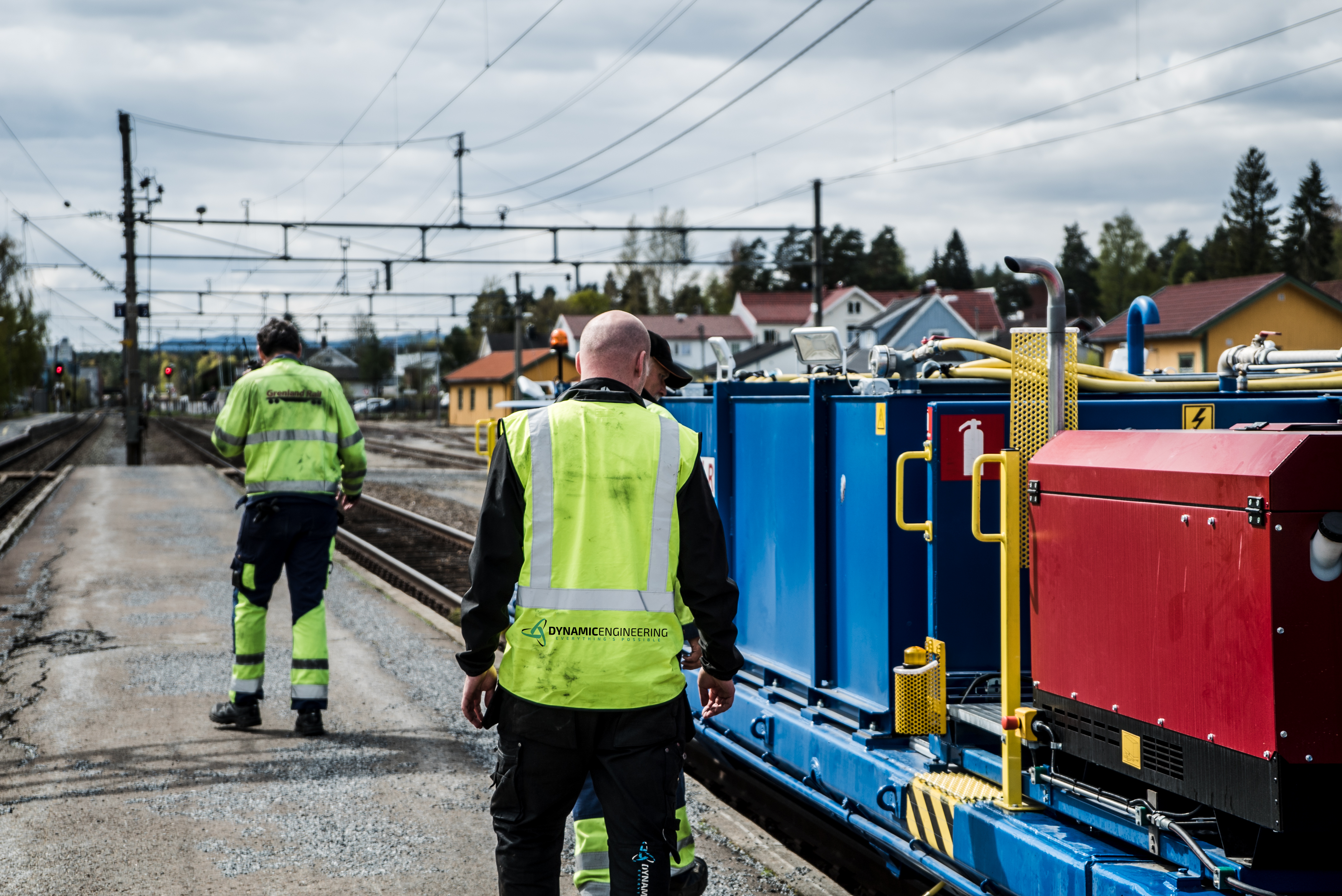 Pesticide Spray Wagon for Grenland Rail
