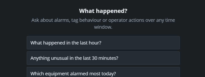 The Talk With SCADA question box inside Ignition